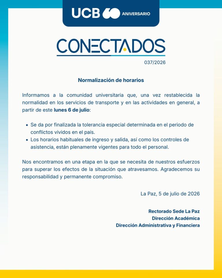 Normalización de Horarios